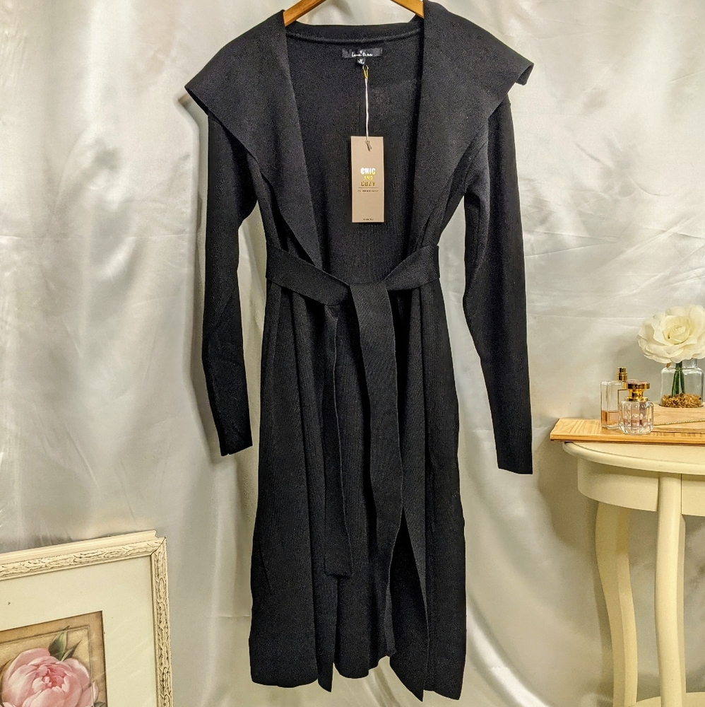 Waterfall Belted Coat